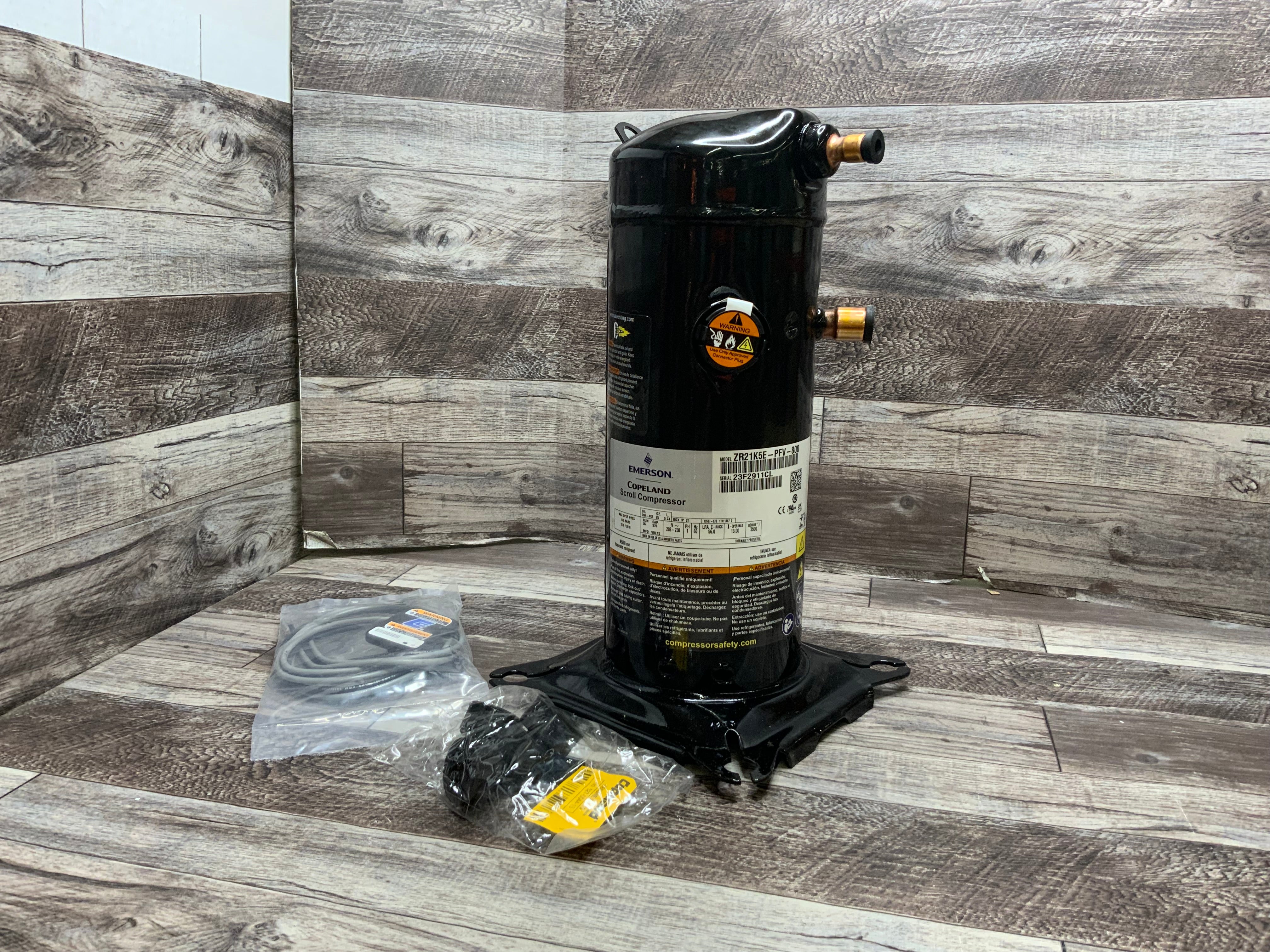 COPELAND CORPORATION ZR21K5EPFV800 R-22 230V Scroll Compressor (8128774275310)